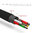 Baseus MVP 90 Degree (2.4A) Micro-USB Nylon Charging Cable (1m) - Black